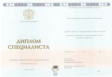 Диплом СПбИЭУ ООО Знак 2014-2020 годов